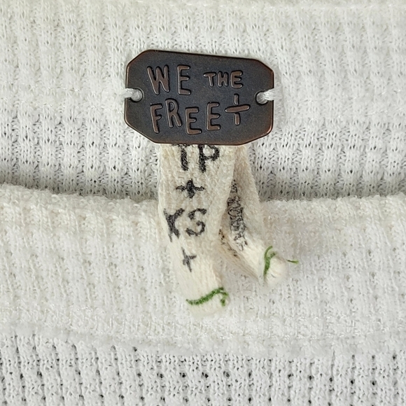 Free‎ People We The Free Blossom Thermal Top in Ivory Size XS - Picture 7 of 11